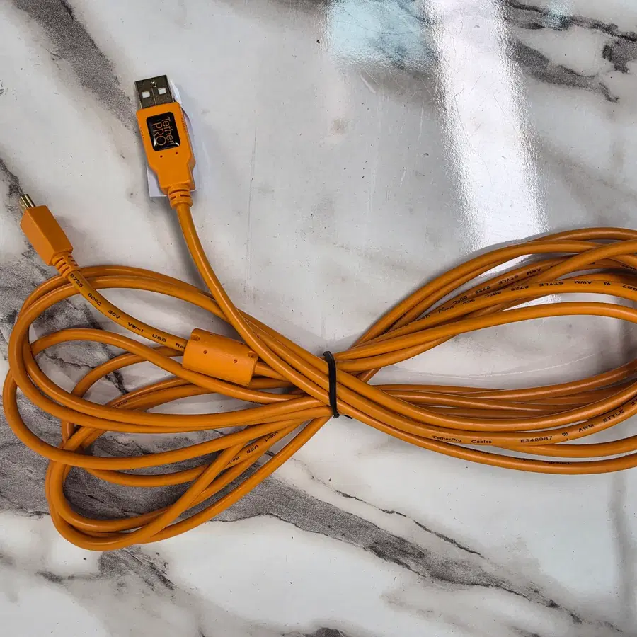<판매> 테더툴스 USB 2.0 to Mini-B 5-Pin 케이블