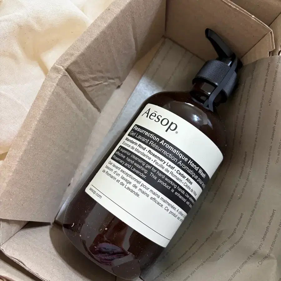 이솝 핸드워시 레저렉션 500ml 미개봉