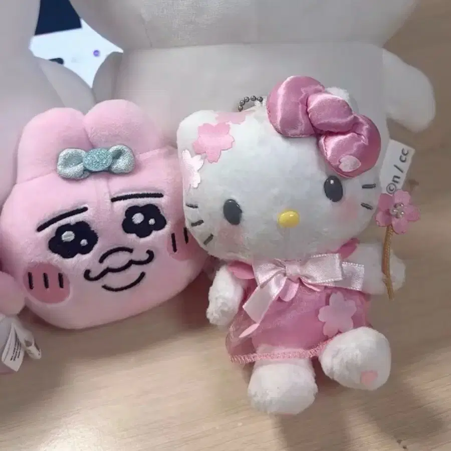 벚꽃 사쿠라 마스코트 헬로키티 인형 누이