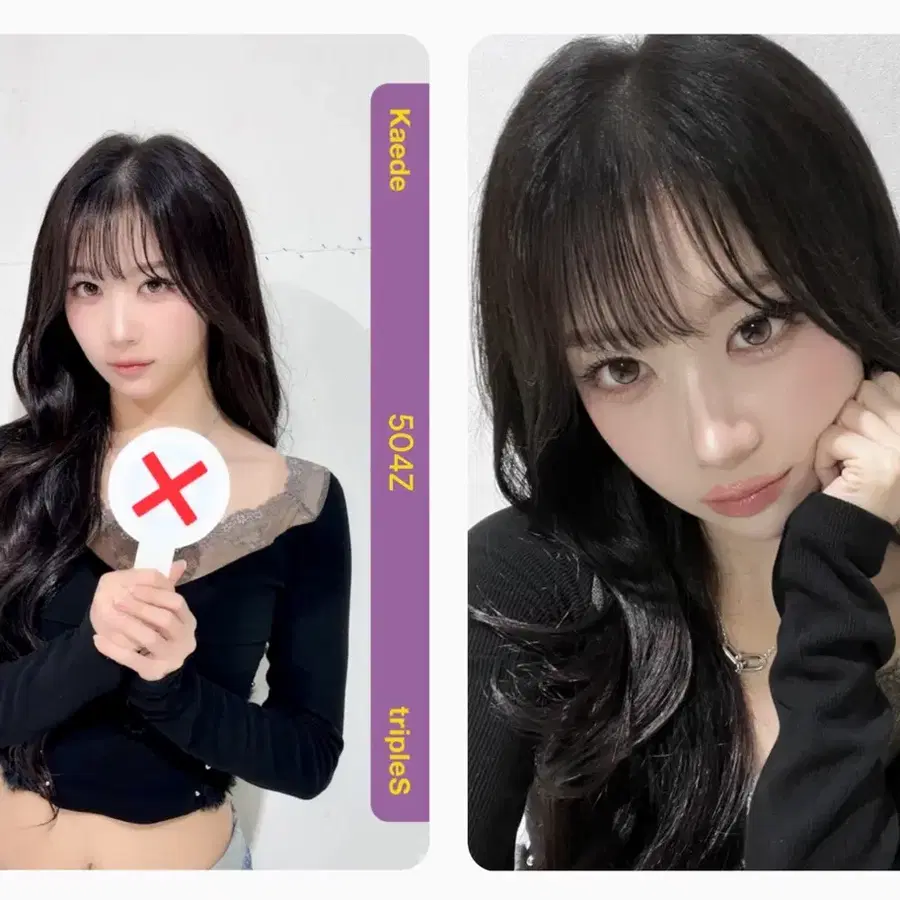 트리플에스 카에데 CC504 CC347 세트 판매