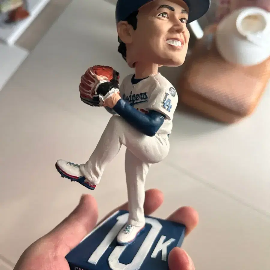(미사용)LA다저스 오타니 쇼헤이 NLCS 게임 4 기념 버블헤드 피규어