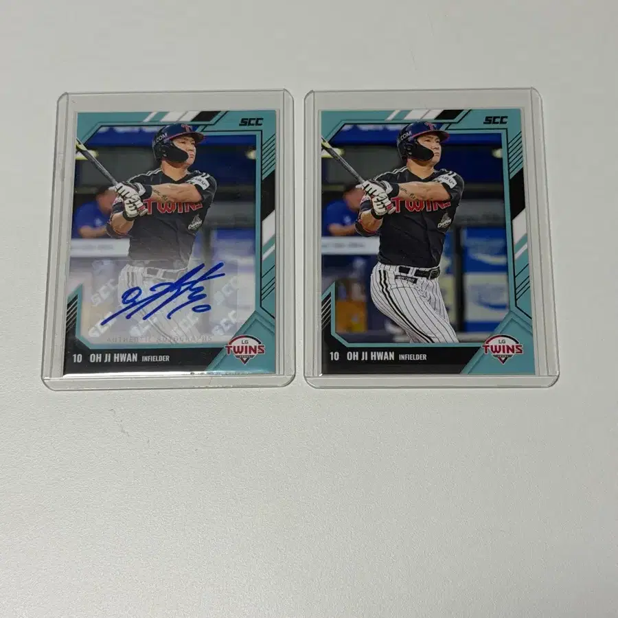 [일괄] 2026 KBO SCC 센세이션 LG트윈스 오지환 패러렐 한정 오토 카드 엘지