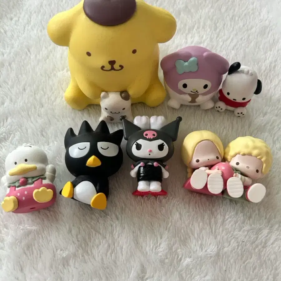 산리오 피규어 7종