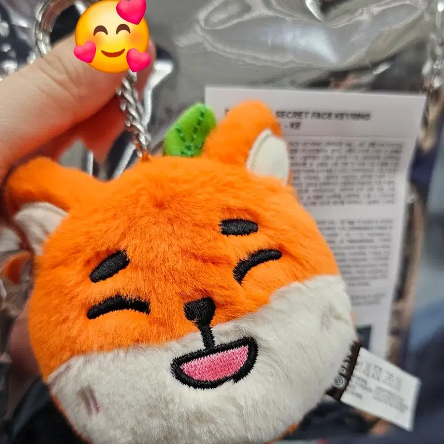 데이식스 데니멀즈 시크릿 페이스 키링 케