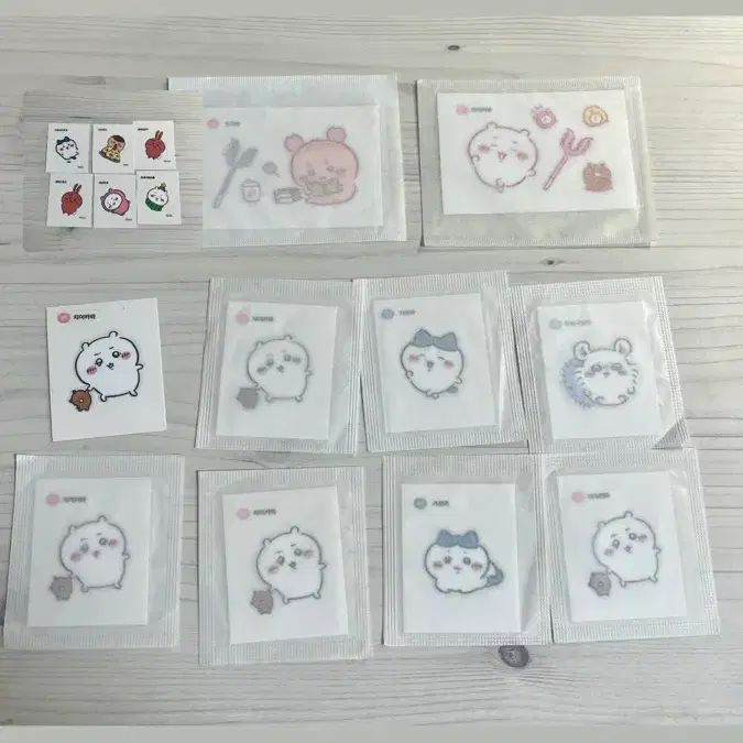 치이카와 올영 띠부씰 1,2탄 일괄
