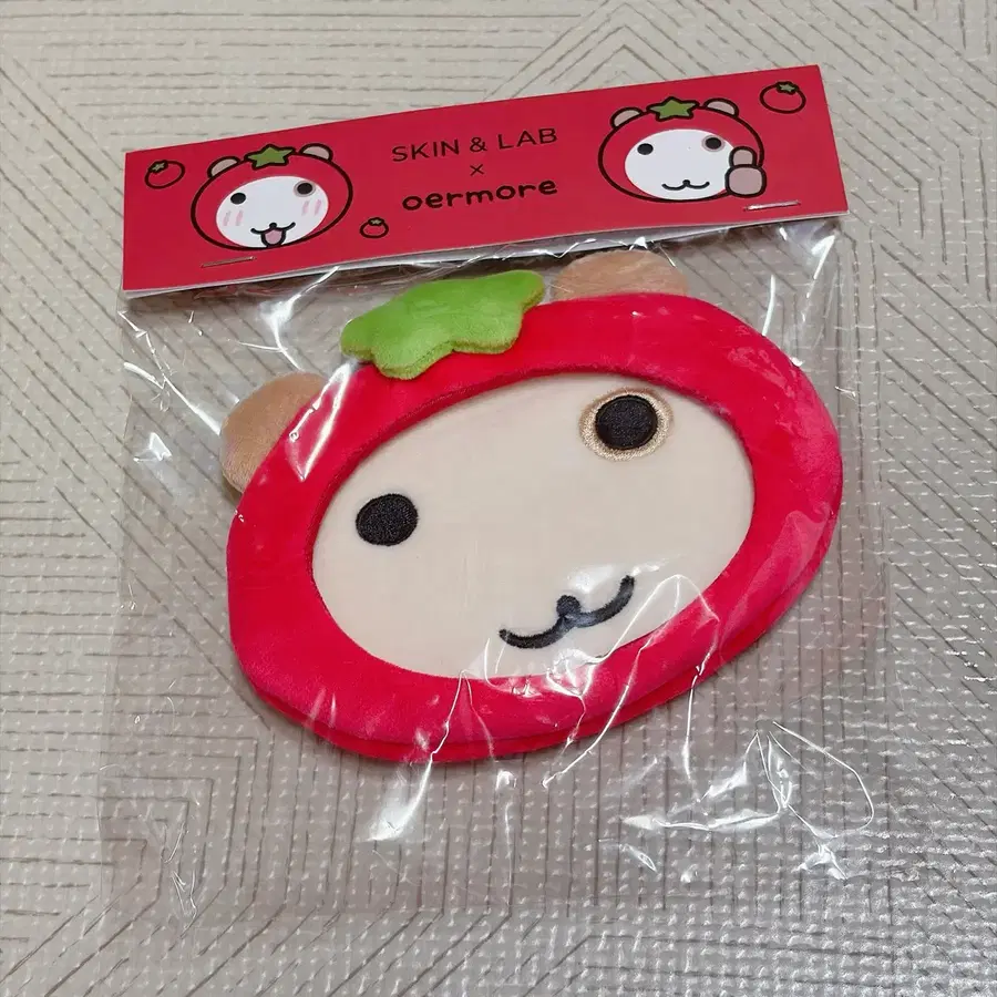 스킨앤랩 오얼모얼 콜라보 토마토 파우치