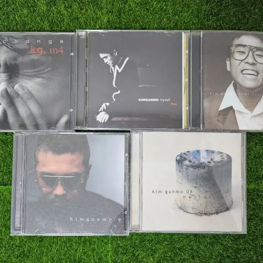 김건모 개봉앨범 cd 5장일괄 4집5집7집8집9집
