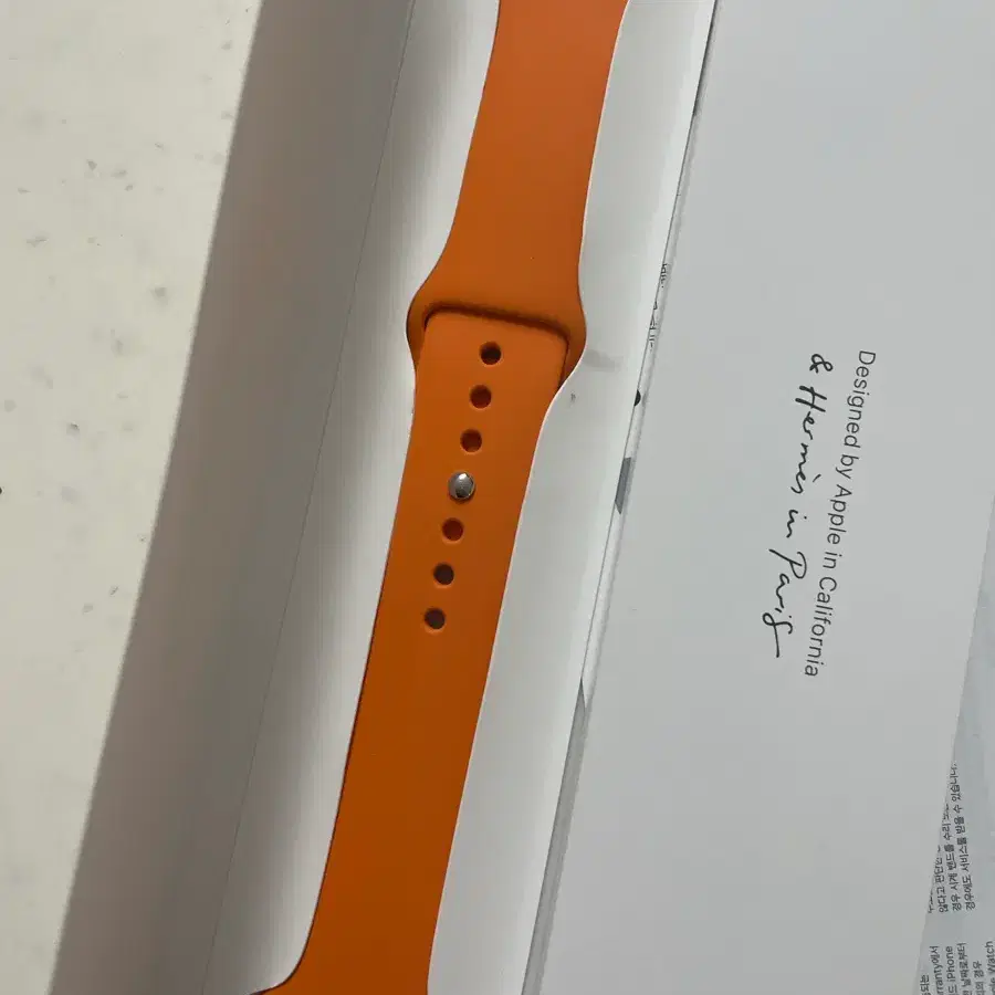 애플워치 에르메스 오랑주 스포츠 46mm SS급