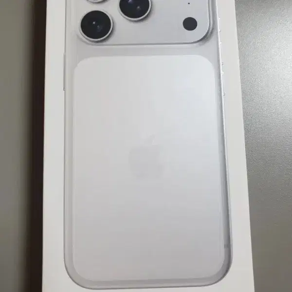 아이폰 17 Pro Max 256GB 실버 미개봉 새상품