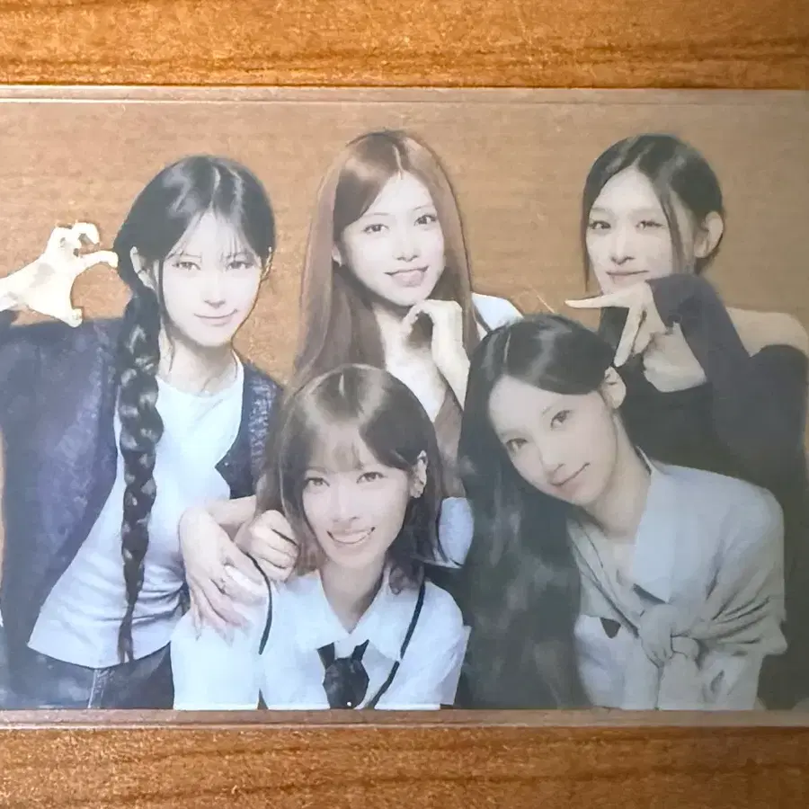 리센느 CU 단체 포토카드 포카 미공포 RESCENE 원이 리브 미나미 메이 제나