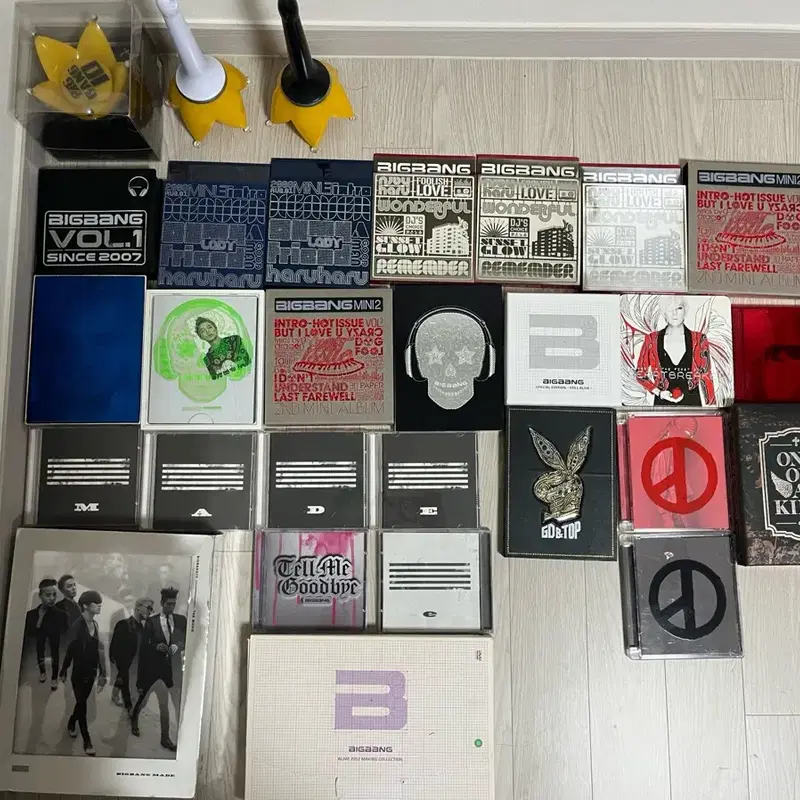 급처) 빅뱅, 지드래곤 앨범, 대성 사인 앨범, 블루레이 영상, 응원봉 등 판매