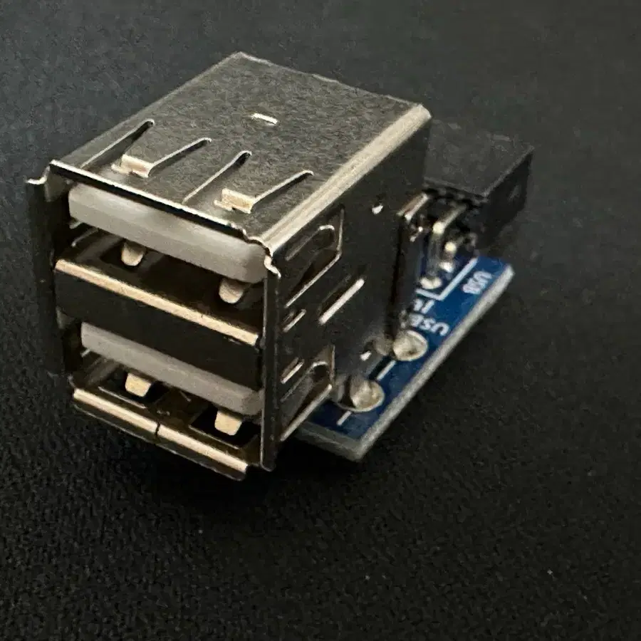컴퓨터 메인보드 USB 2.0 헤더 9핀 어댑터 팝니다