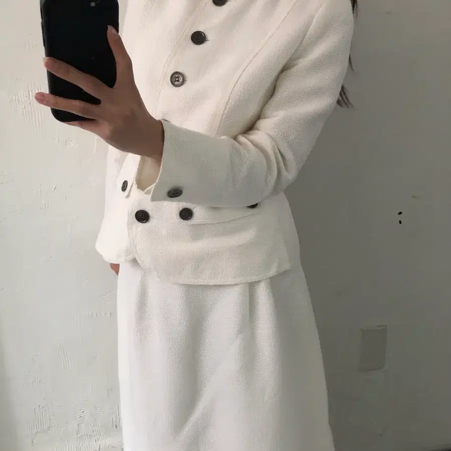 Burberry 버버리 런던 화이트 셋업