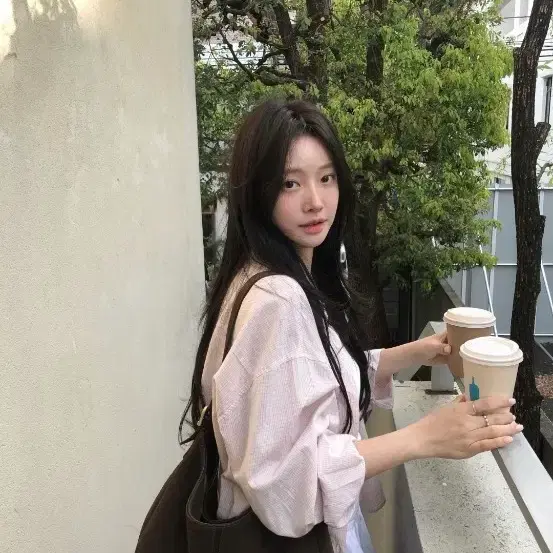 (주워가세요ㅠ6.8->3.9ㅠ) 샵리즈 리즈 리아체크셔츠핑크