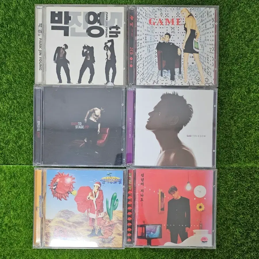 박진영 개봉앨범 cd 6종일괄 3집4집5집7집등등