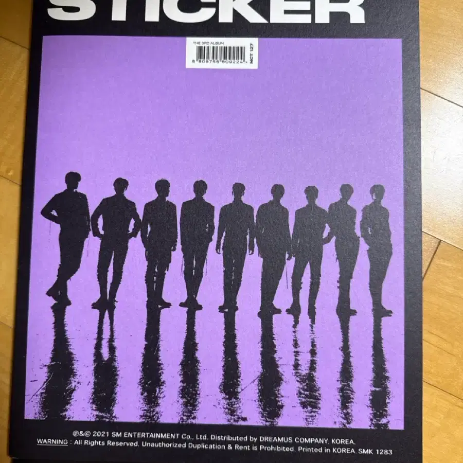 NCT127 STICKER 앨범 판매