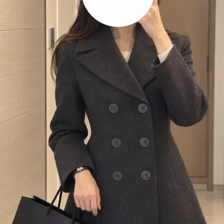 미샤 콜롬보 캐시미어 코트 55