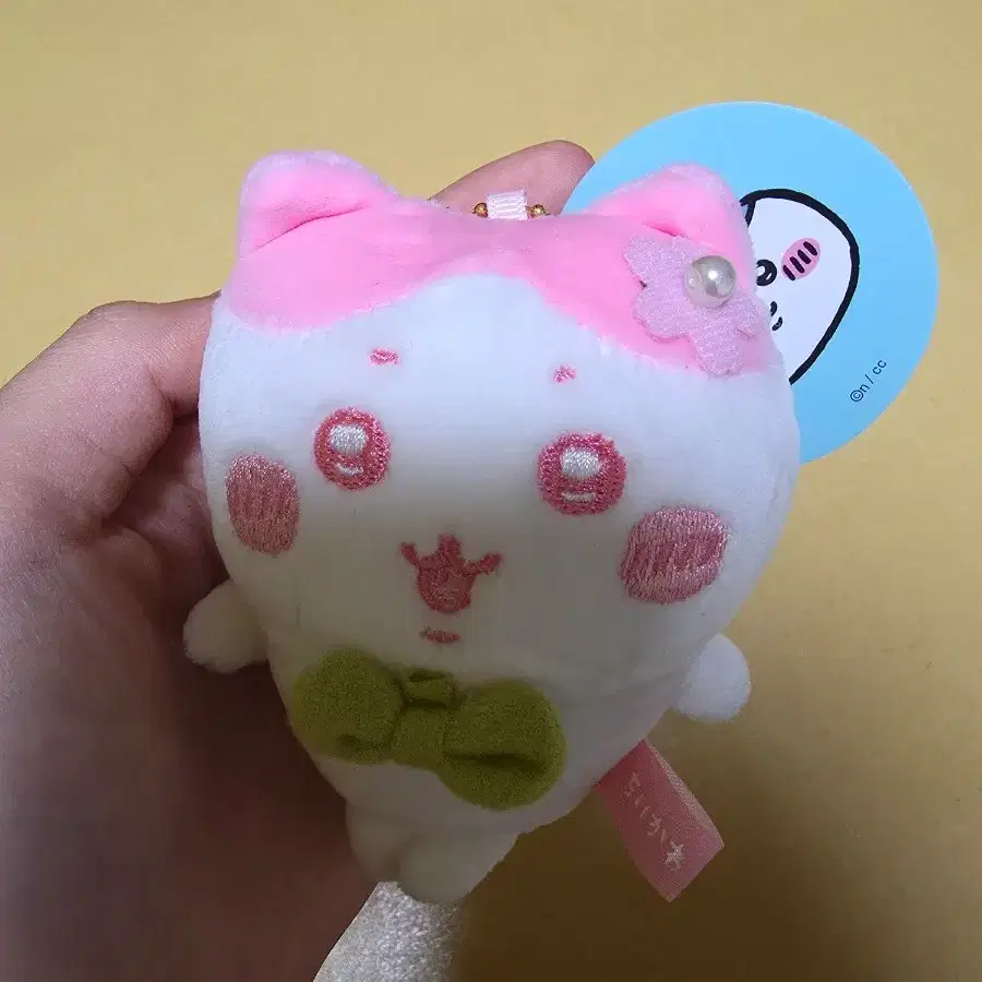 인형뽑기 사쿠라 하치와레 마스코트 인형