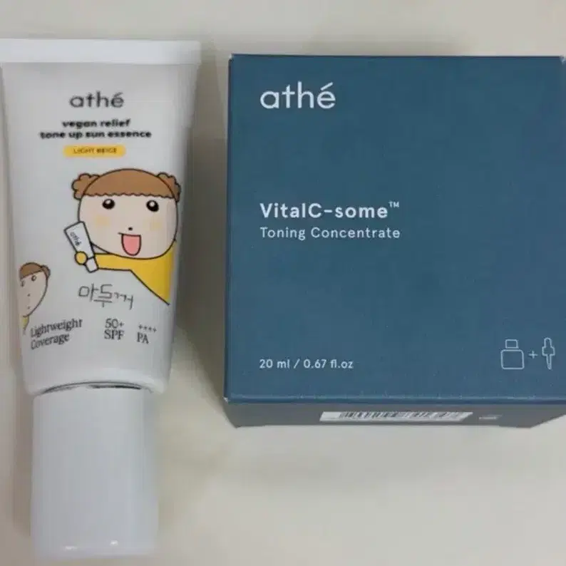 아떼 바이탈 씨 좀 토닝 컨센트레이트 앰플, 20ml 선에센스 1개
