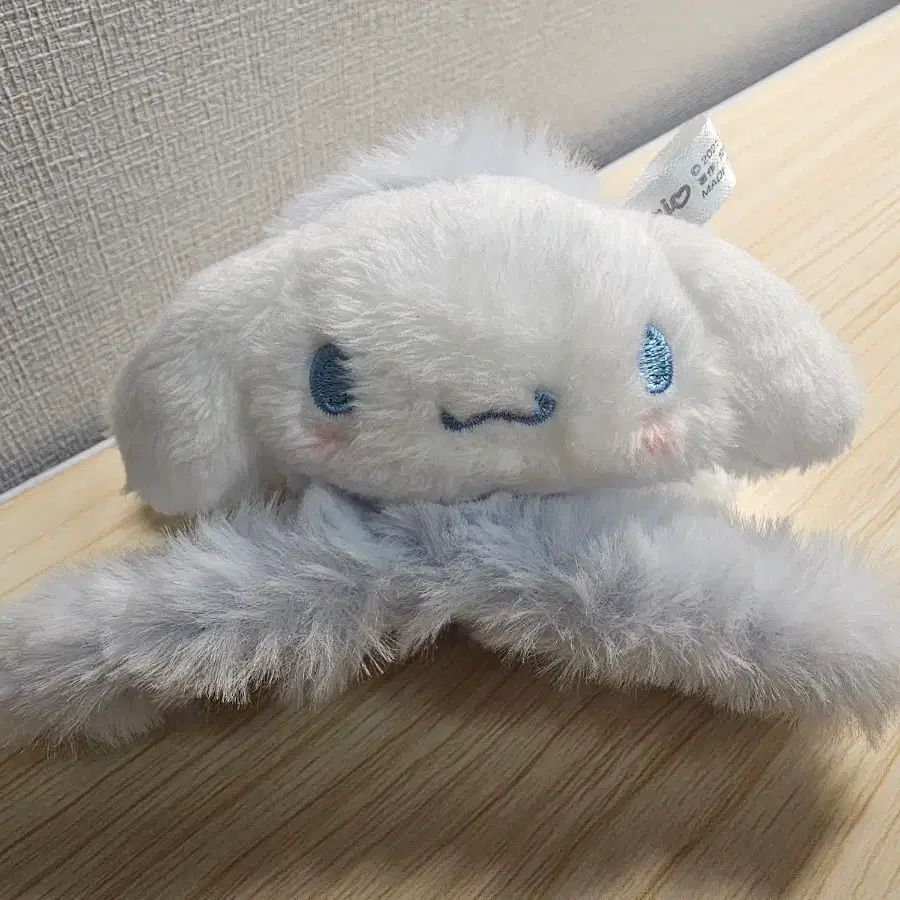 산리오 시나모롤 마스코트 헤어클립