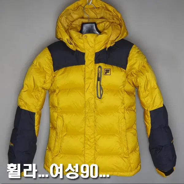 휠라/여성90/헤비구스다운패딩후드자켓등산점퍼/4464/달순구제151