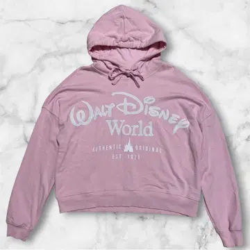 Walt Disney World 풀오버 후드티 핑크