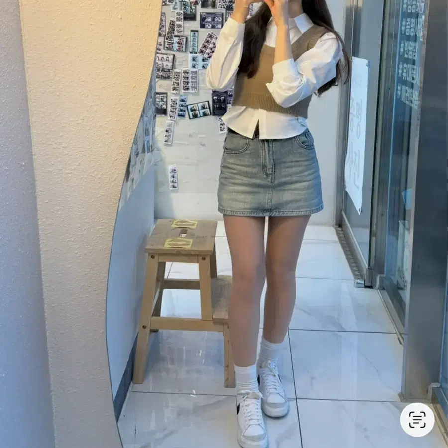 데님 치마