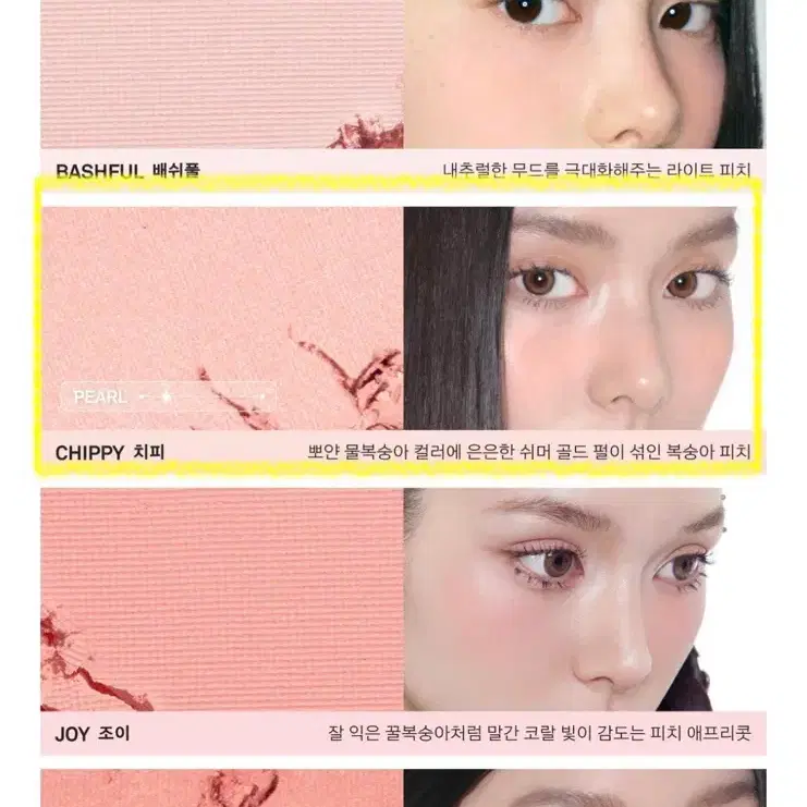 네이밍 플러피 파우더 블러셔 치피