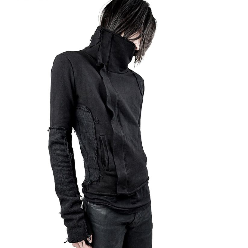 블랙스미스 자켓 GRAFTED HIGH-NECK JACKET