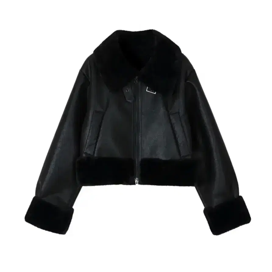 *보헤미안서울 23FW 무스탕 high neck short mustang