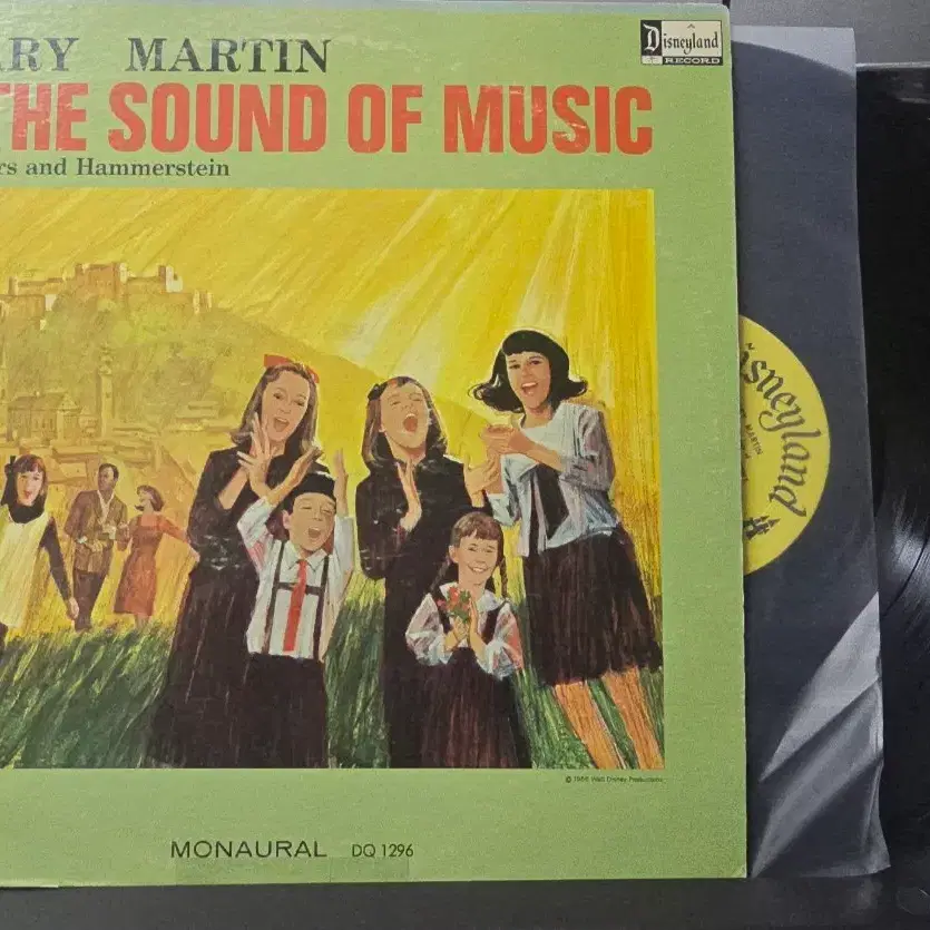 메리 마틴(Mary Martin)의 Songs From The Sound Of Music_LP USA