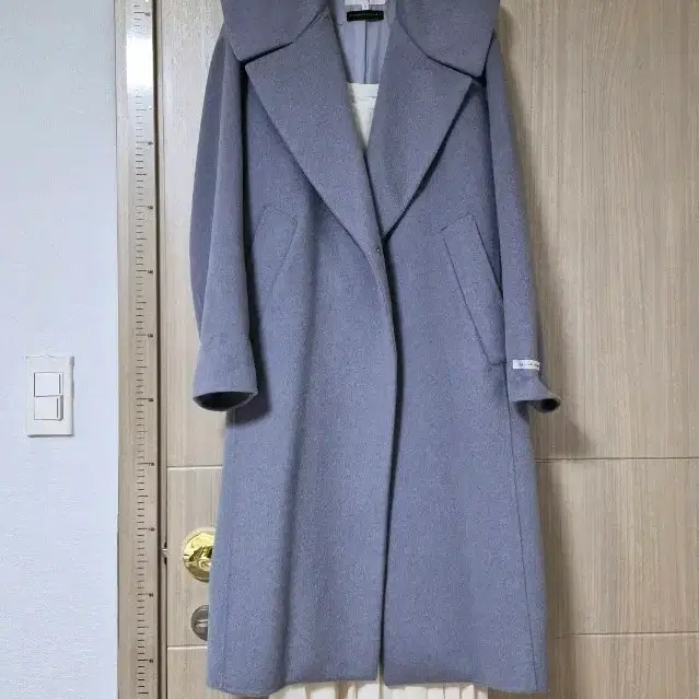 온앤온 캐시미어 블렌디드 코트 1 청순 소라 스카이블루