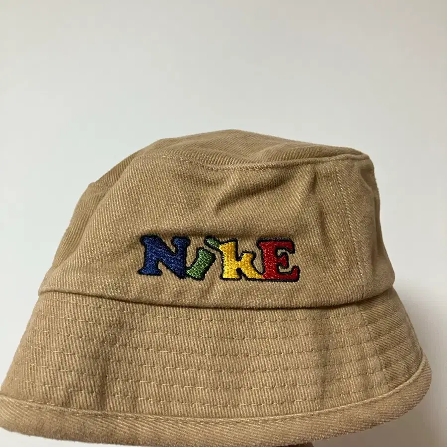 90s 올드 나이키 버킷햇 빈티지 베이지