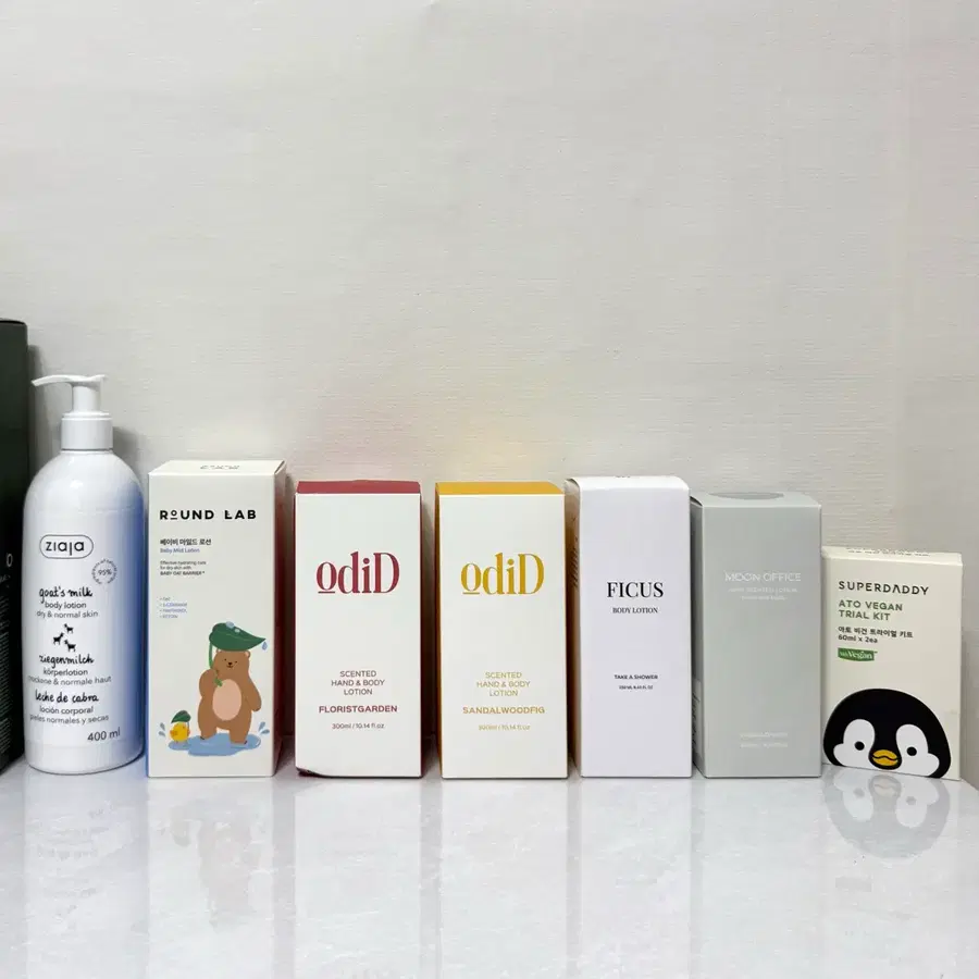 ₩3,900~ 오디드 문오피스 테이크어샤워 라운드랩 바디크림 바디로션