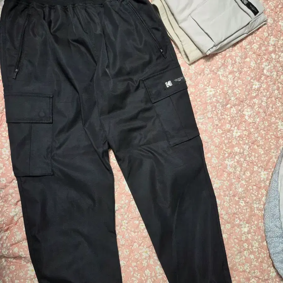KODAK 블랙 카고 조거팬츠 L