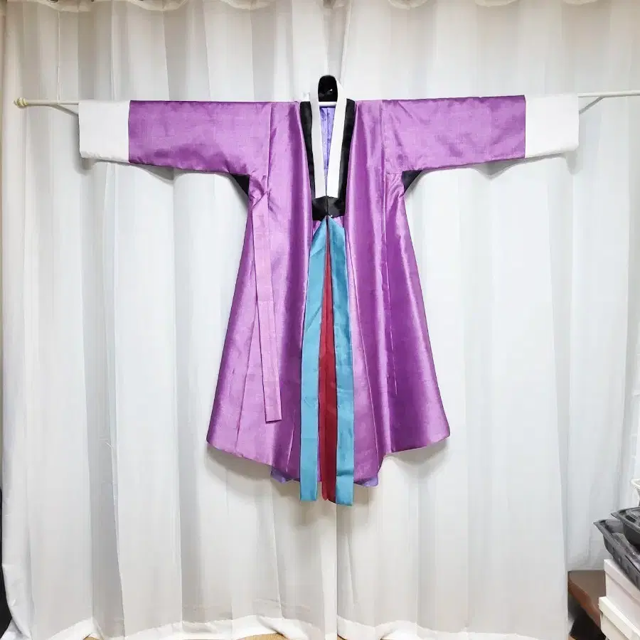 한복 광폭 장옷 두루마기 쓰개장옷