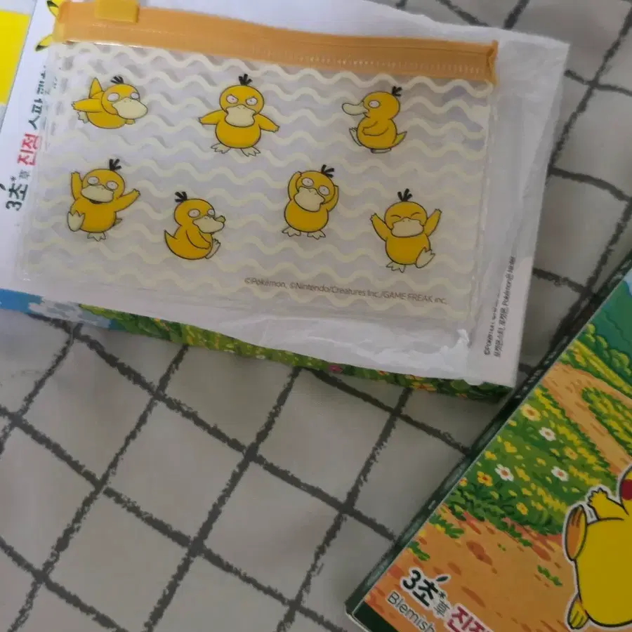 아크네스 포켓몬스터 파우치 포켓몬 파우치 고라파덕