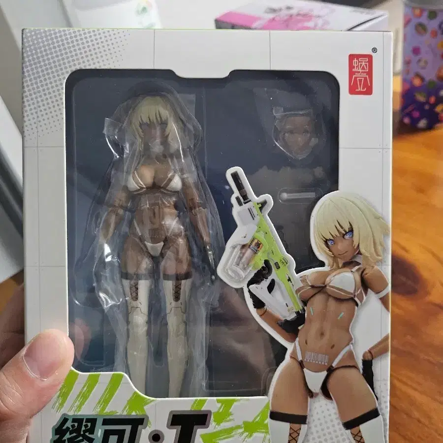스내일쉘 밀크티걸 TTR 1/12 스케일 액션 피규어 단순확인개봉 새상품