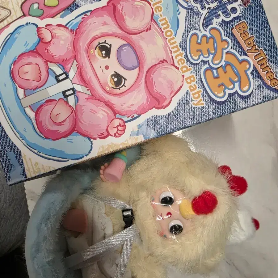 베이비쓰리 카시트 인형