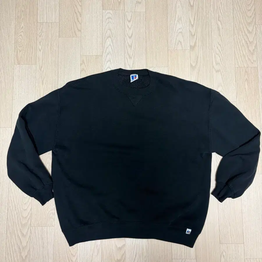 러셀 스웻셔츠 블랙 XL USA 90s