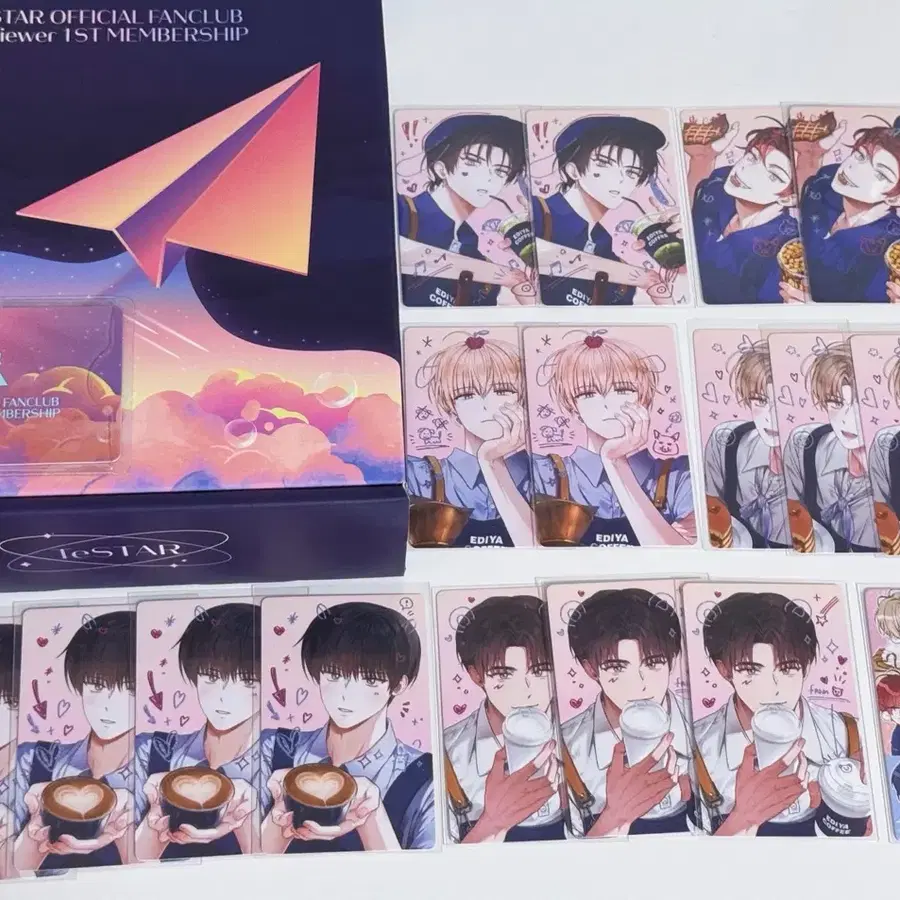 데못죽 러뷰어 공식 키트 이디야 포카 일괄