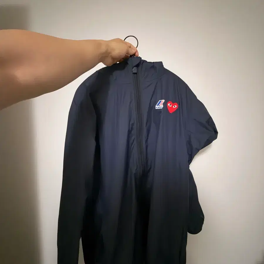 꼼데가르송 까웨 바람막이 xl
