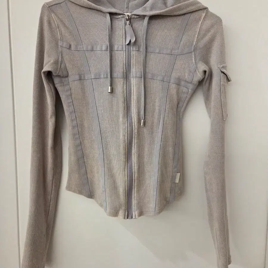 스컬프터 후드집업 Washed Bondage Hoodie