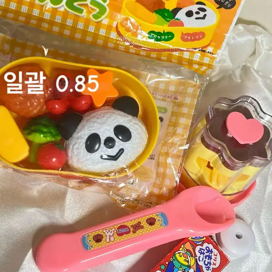 판다 도시락 장난감 푸딩 장난감 휘파람캔디 일괄