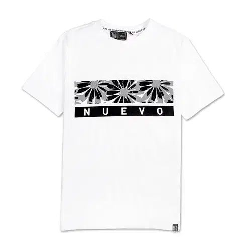 [새상품] 티셔츠 M사이즈 [NUEVO] T-SHIRTS NST-537 WHITE