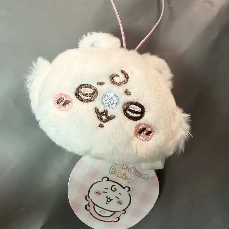 치이카와 베이비 링링린린 얼굴인형 키링 모몽가