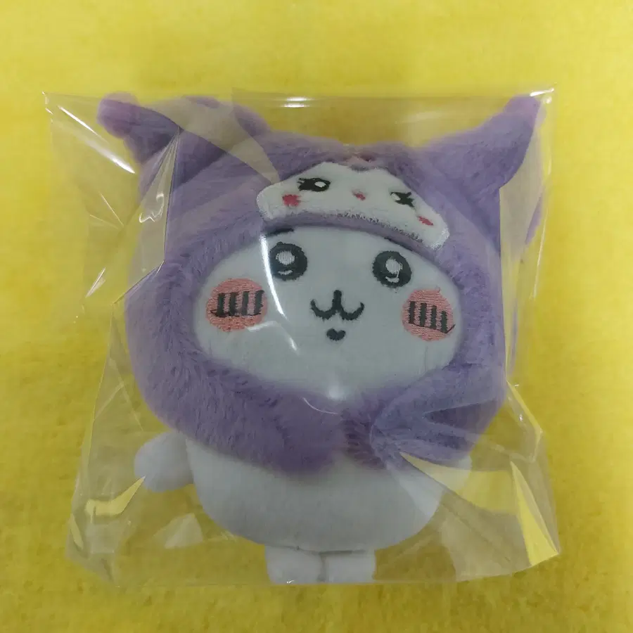 치이카와 산리오 콜라보 마스코트 인형 먼작귀 키링