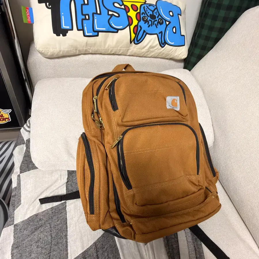 칼하트(Carhartt) 레거시 디럭스 워크팩 브라운