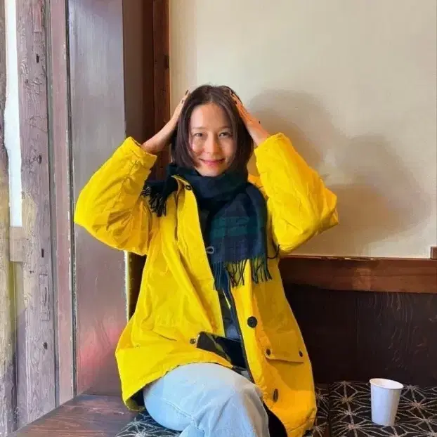 90s 빈티지 폴로진스 김나영 자켓 레어