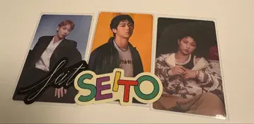 MAZZEL SEITO 랜덤 포토 카드 스티커 세트